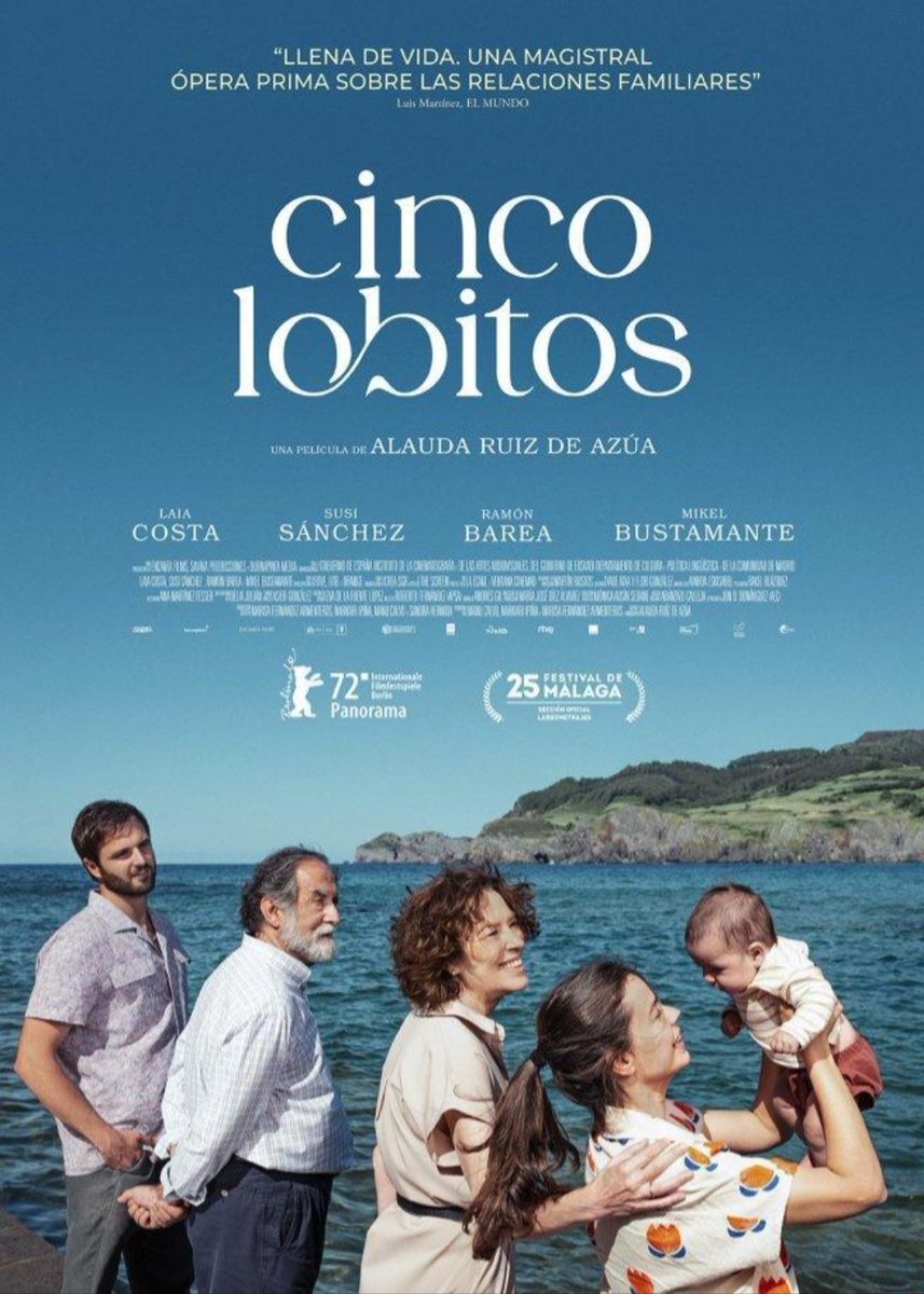 AsunMerineroS's tweet photo. 🎞 #cincolobitos una lección sobre las relaciones familiares, los roles asignados, la trasmisión de madres a hijas. Un guión excepcional y para mí dos #Goyas2023 para sus actrices.
Mejor actriz: #LaiaCosta
Mejor actriz de reparto: #SusiSanchez
Mejor guión: Alauda Ruiz de Azua https://t.co/zw5sp0HwwB