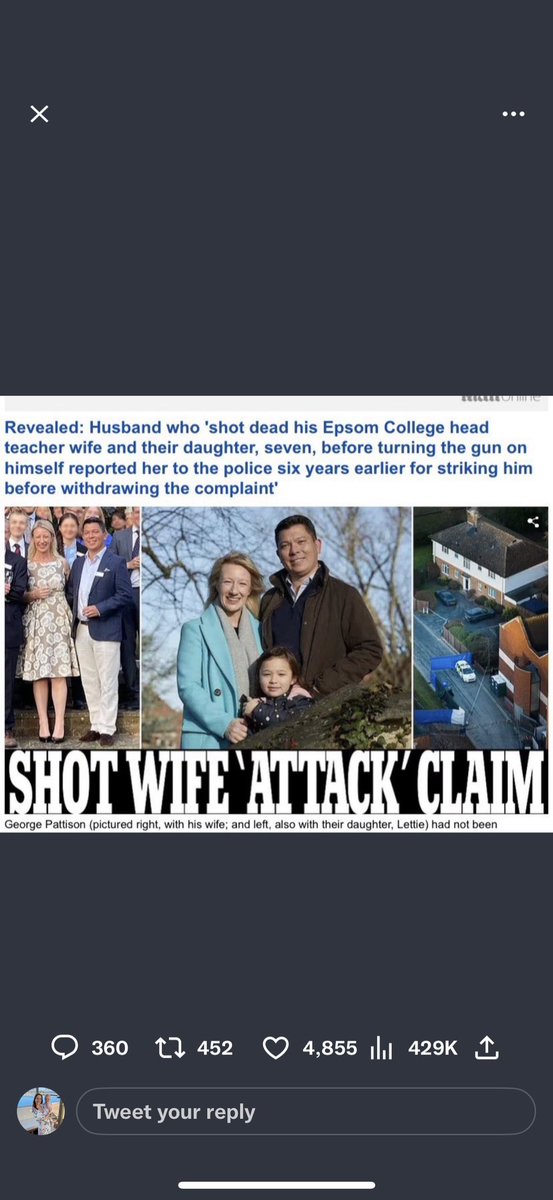 NicolaSmithers's tweet photo. When does it end? Why does the British media constantly make women feel responsible for the actions of men and at fault in some way. Whether it’s walking your dog alone at 8am or being a ‘high achiever’. It’s exhausting. 😔 https://t.co/FGLt3fYh1D