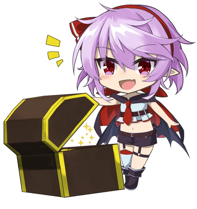 SD冒険者風衣装レミリア #東方 #レミリア #レミリア・スカーレット #東方Project  