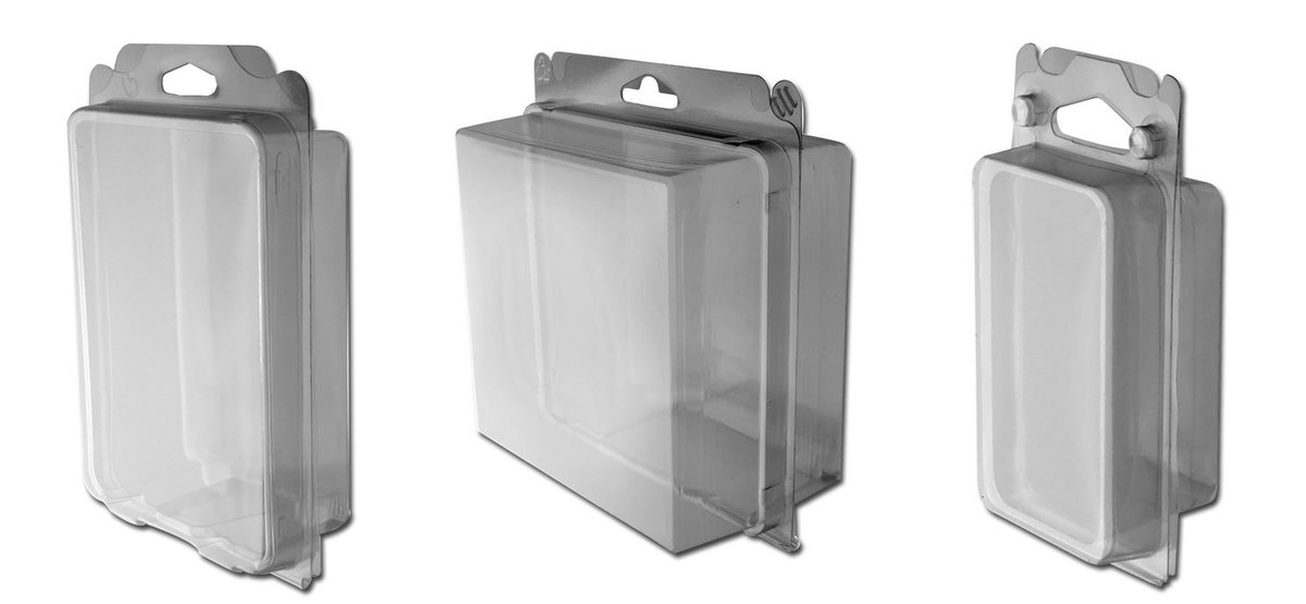 Een #klapblister type 2 heeft een vulopening aan de voorzijde en aan de achterzijde. verpakkingen.com/product_Clappa… <a href="/clappac/">Clappac</a>  <a href="/packaging_/">packing management</a>