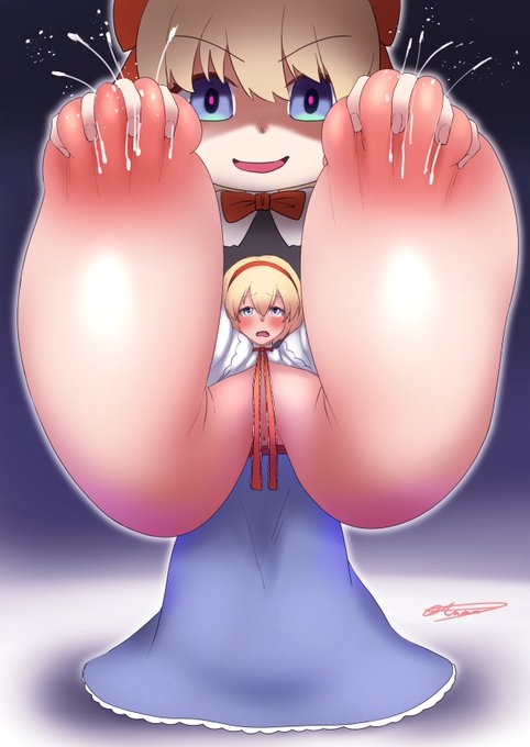 ArumaT(あるまっと) ...さんのコミッション「こんにちは。

アリス・マーガトロイドに会いたいのですが。

ゴリアテ人形に揉まれる巨大なおっぱいを描いてください。人形はアリスの巨大な乳房を可能な...」 https://t.co/8vrGEy66r4 #Skeb #Commission @skeb_jpより 