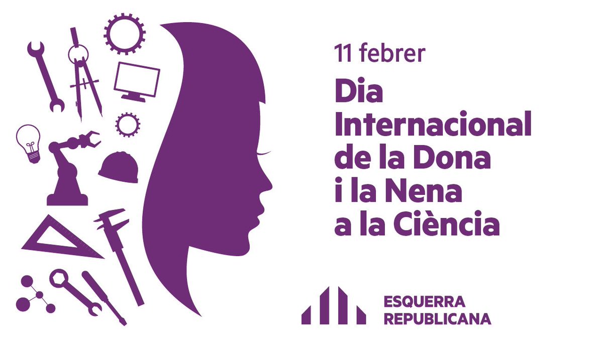 #DiaInternacionalDeLaDonaiLaNenaaLaCiència.
Avui i cada dia reivindiquem la necessitat reduir el biaix de gènere en la ciència. Perquè donar accés, participació i oportunitats a totes les #dones i nenes esdevé de vital importància per aconseguir una #igualtatdegènere equitativa💜