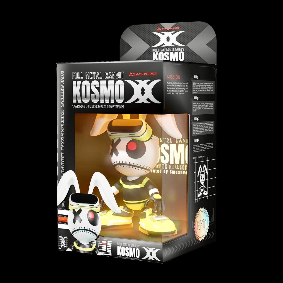 FMRKOSMO's tweet photo. Full Metal Rabbit -KOSMO 3D Mystery Box Sneak Preview ! https://t.co/ND71UXH9kh