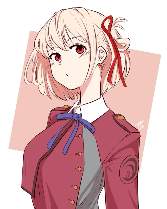 リコリコ新作!過去絵再掲 #リコリコ 