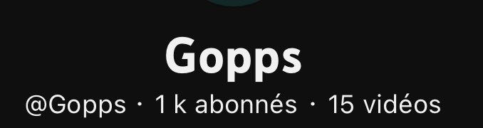 GoppsRL's tweet image. Depuis 1 mois tous les jours y a des nouveaux abo sur ma chaine youtube on vient d'atteindre les 1k alors que j'ai pas posté de vidéo depuis + d'1 an ptdrr
Pour 2023 on va continuer comme ça du coup 🔥