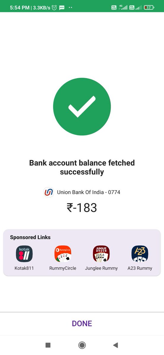 kashyap_ansul's tweet photo. I have rs 183 in my account but phonepey shows -183. I have done enquiry from bank regarding this. So please solve this issue

@PhonePe 
@PhonePeSupport https://t.co/CbL6zsb39j