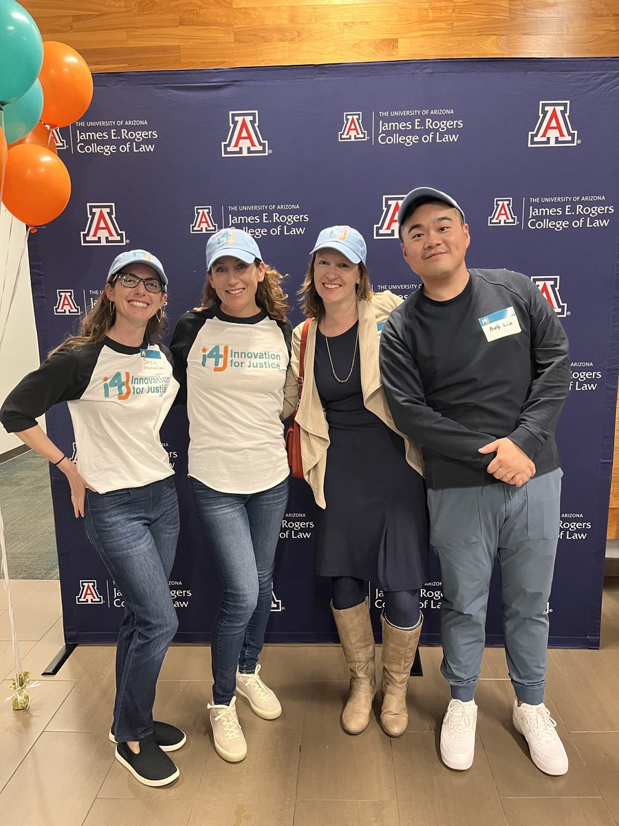 BlakistonR's tweet photo. "Justice has a usability problem." -@stacyrbutler4 
Biggest congrats to Innovation for Justice on 5 years of bringing human-centered design to the legal system and disrupting the justice gap. #i4j #uarizona https://t.co/cB32ZvBWht