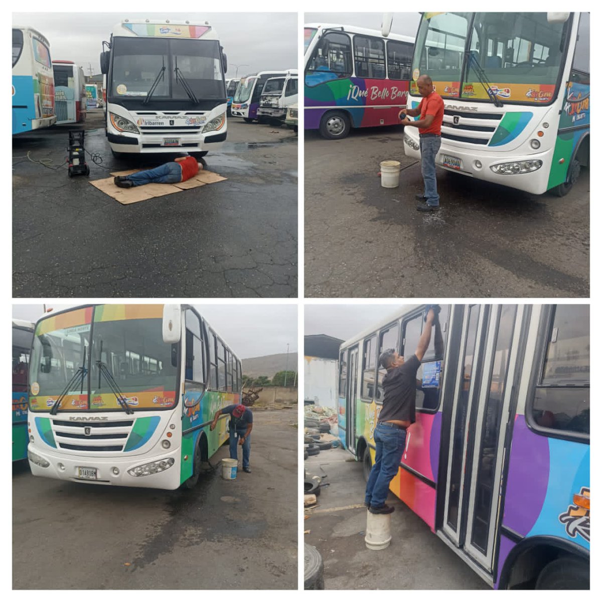 #11Feb 👷🏻🚌🪣 MANTENIMIENTO PREVENTIVO A NUESTRAS UNIDADES TRANSGUARO

A esta hora todos nuestros operadores y mecanicos automotriz realizan el mantenimiento preventivo a las unidades TransGuaro, a fin de mantenerlas en óptimas condiciones para seguir brindando el mejor servicio