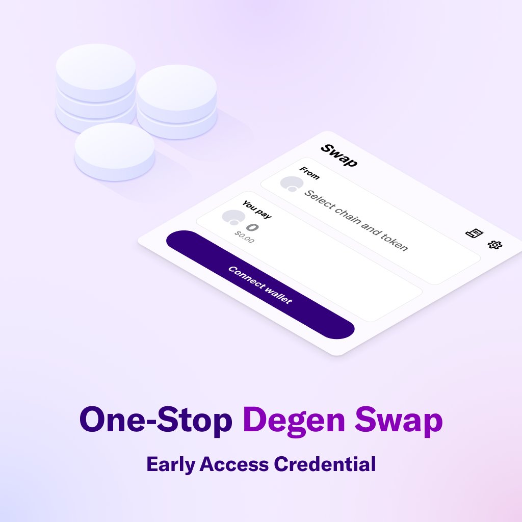 jumperapp's tweet photo. Get your Early Access Credential NOW!

Make sure not to miss out on the last cross-chain stop you'll ever need 💪

Oh, and did we mention there will be rewards for early users that leave high quality feedback or feature suggestions? 💸

https://t.co/yh2hoc9a0e https://t.co/u2LyYA4i2H