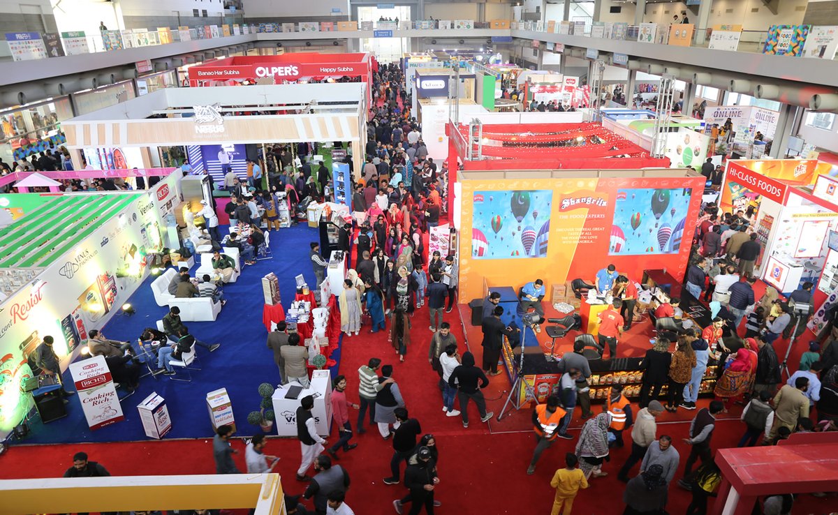 CentresExpo's tweet photo. Food Expo Plus-2023
Mark the Dates starting from 10th till 12th Feb 2023
Venue: Hall-3 at Expo Center Lahore
Highlights of Day-2
#PFA #PunjabFoodAuthority #foodlover #food #foodblogger
#PFAFE #mcdonalds #KFC #BunduKhan #olpers #Mezan #PunjabBank #foodcourt #foodcourtdesign https://t.co/7ibpIGfoZI