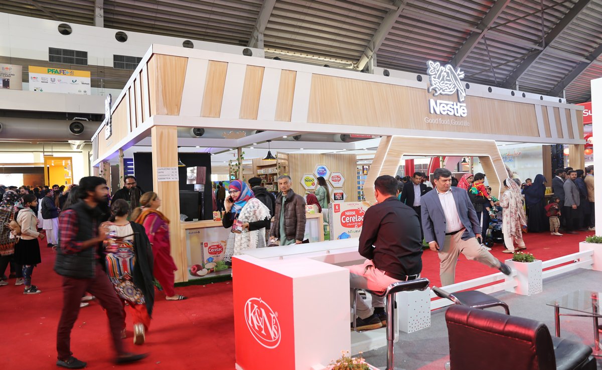 CentresExpo's tweet photo. Food Expo Plus-2023
Mark the Dates starting from 10th till 12th Feb 2023
Venue: Hall-3 at Expo Center Lahore
Highlights of Day-2
#PFA #PunjabFoodAuthority #foodlover #food #foodblogger
#PFAFE #mcdonalds #KFC #BunduKhan #olpers #Mezan #PunjabBank #foodcourt #foodcourtdesign https://t.co/7ibpIGfoZI