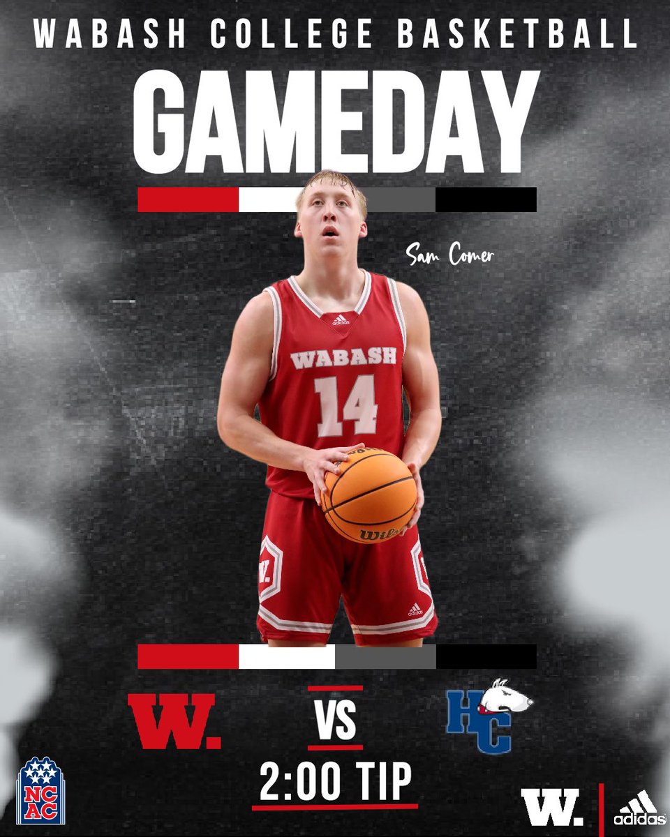 🚨🚨GAMEDAY🚨🚨 
 
🆚 Hiram College
⌚️ 2:00 pm
📍 Crawfordsville, IN
💻 sports.wabash.edu/sports/2021/10…

#Unrivaled | #WAF ⚪️🏀🔴