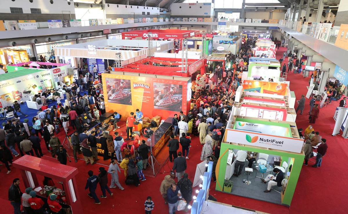 CentresExpo's tweet photo. Food Expo Plus-2023
Mark the Dates starting from 10th till 12th Feb 2023
Venue: Hall-3 at Expo Center Lahore
Highlights of Day-2
#PFA #PunjabFoodAuthority #foodlover #food #foodblogger
#PFAFE #mcdonalds #KFC #BunduKhan #olpers #Mezan #PunjabBank #foodcourt #foodcourtdesign https://t.co/wUaagWJxwU