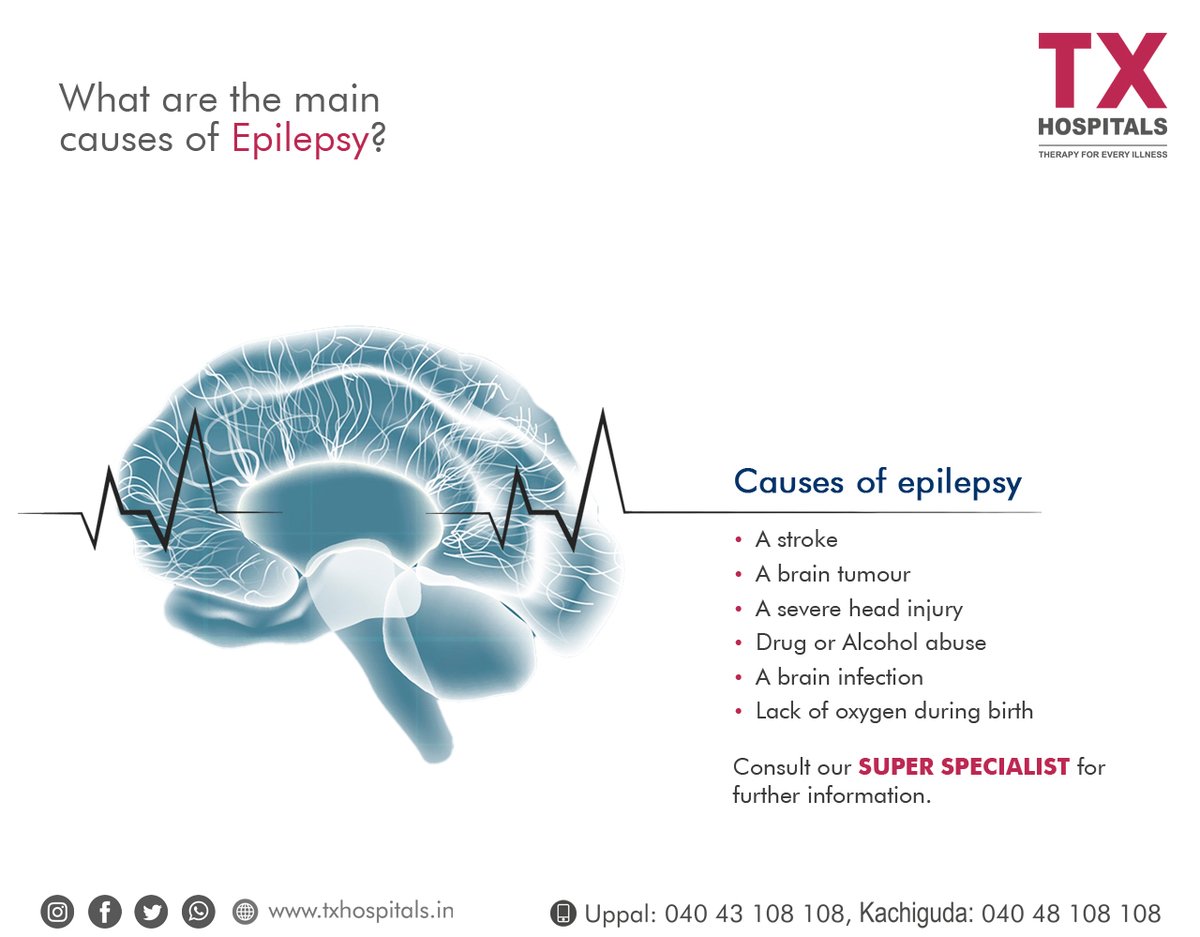 Common Epilepsy Causes
#txhospitals #epilepsy #epilepsyawareness #epilepsylife #epilepsyeducation #epilepsyproblems #epilepsia