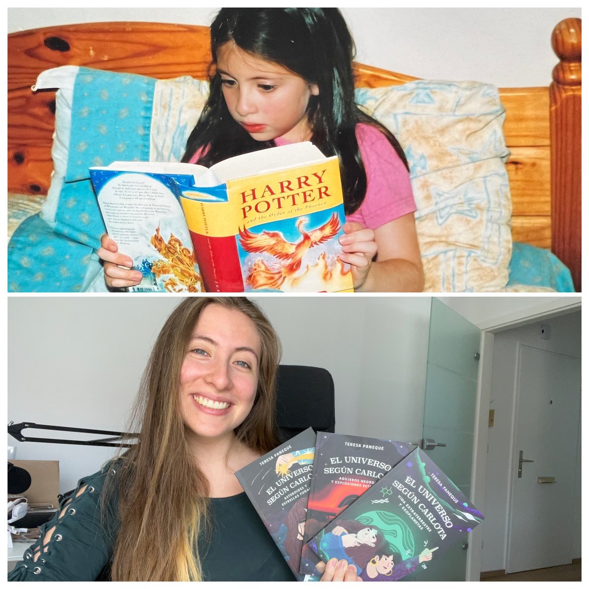 terepaneque's tweet photo. Apoyemos los sueños e intereses de las niñas y jóvenes. En este día de la niña en ciencia, miro hacia atrás a la mini-Tere y la abrazo para decirle que lo logramos💜

Ahora a seguir trabajando para que todas lo logren,que caigan las barreras de género y situación socioeconómica✊🏼 https://t.co/jbbB1BvWi7