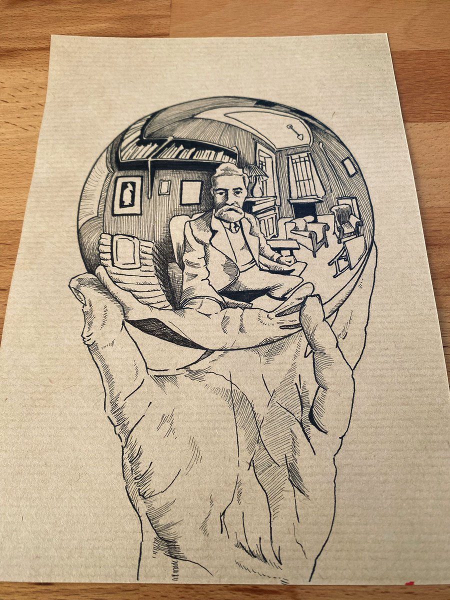 22mins's tweet image. Well this one absorbed me for a bit! #portraitchallenge @StudioTeaBreak