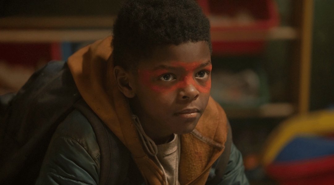 The cinematography pararallel of Sam's face paint is JAW DROPPING.

#TheLastOfUs