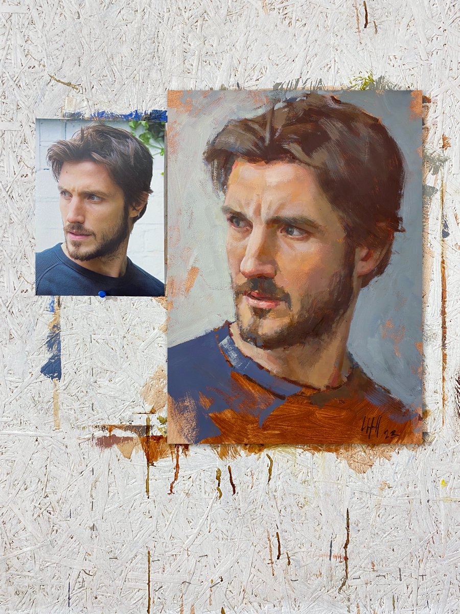 My new artwork! Classical painting, oil 
#ArtistOnTwitter #oilpainting #NFTCommuntiy