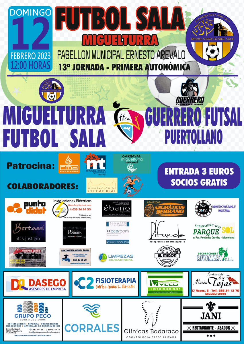 Miguelturra Futsal (@miguelturraf) on Twitter photo 