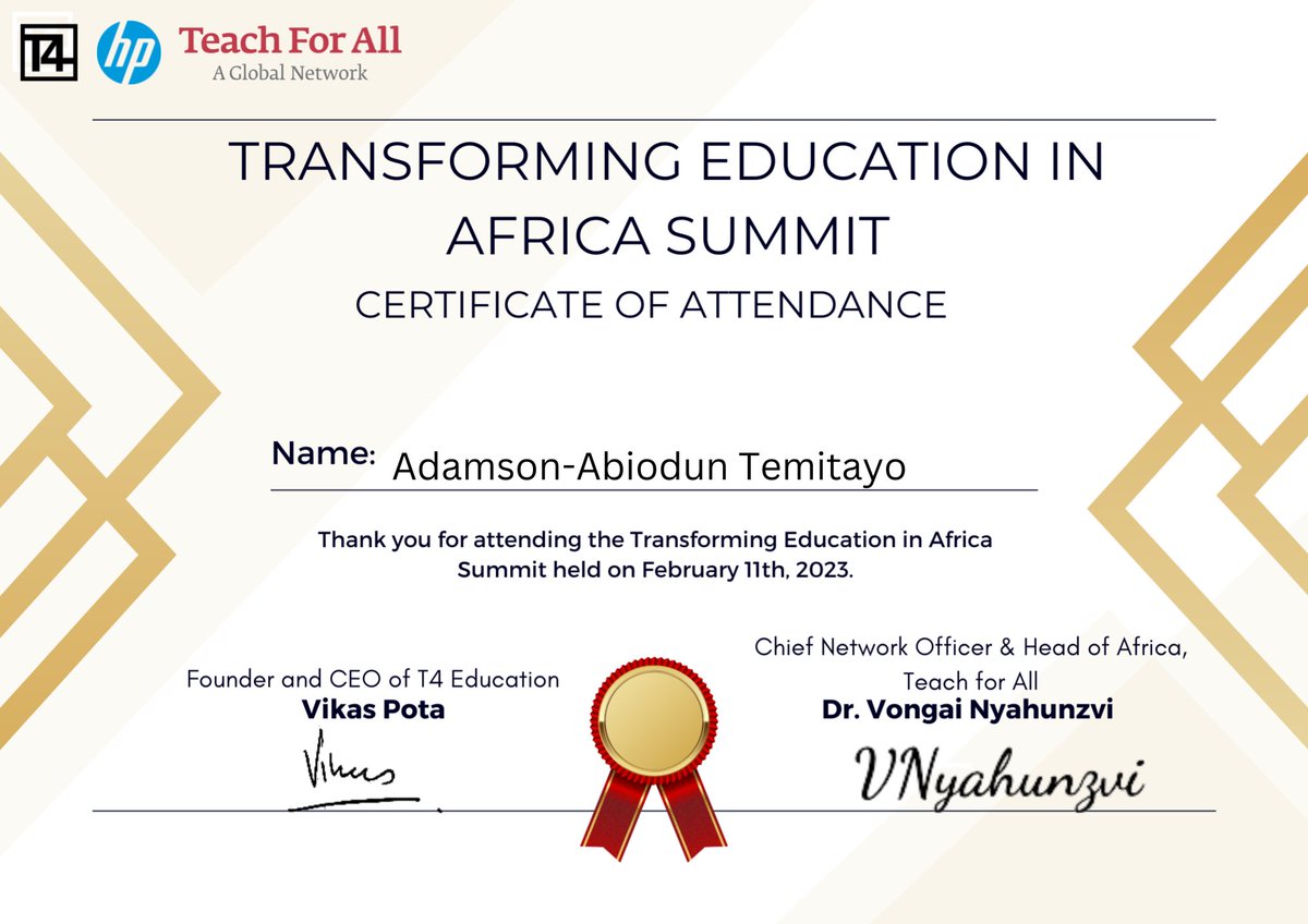 "I am the change"
#TEiAS23  #TransformingEducation