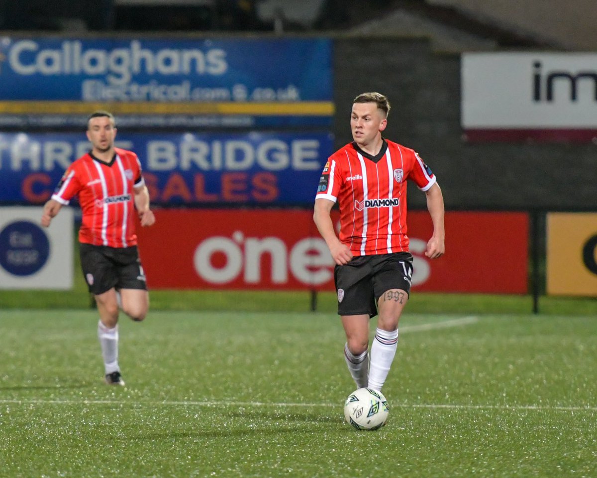 KMorrison810's tweet photo. Have a feeling the left side of the @derrycityfc team with @ben_doherty16 & @michaelduffy_ is gonna give teams nightmares this season. #theyneverstop https://t.co/5RjTv4XgwQ