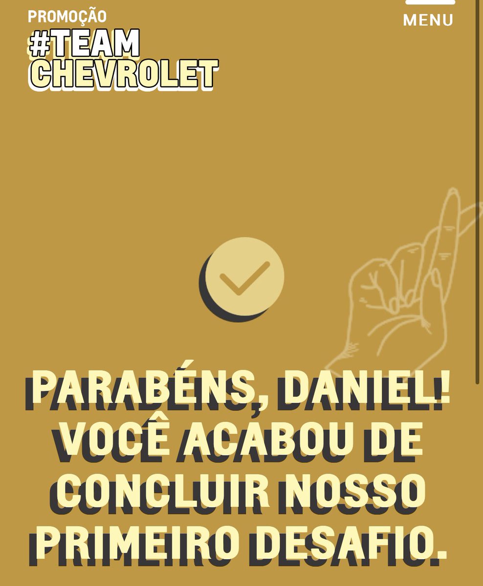 _dbss's tweet photo. Sou #teamchevrolet e não poderia deixar de participar! https://t.co/F0Hh8RCTHU