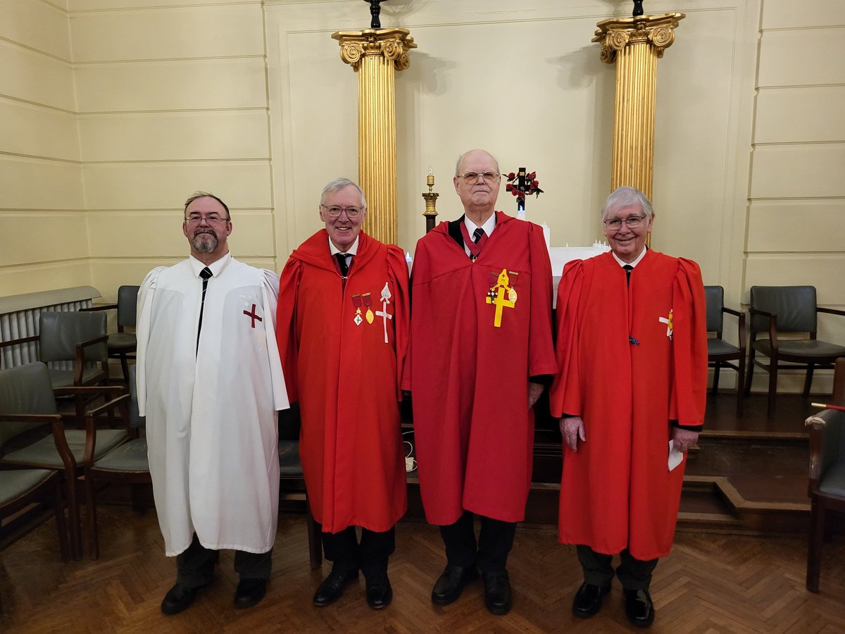 Brangwyn College No 75 Installation held at Swansea this morning