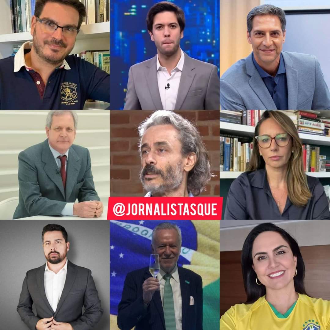 bolsonaross3's tweet photo. - Esses jornalistas merecem nosso respeito!!!! https://t.co/a9wJMrZnfl