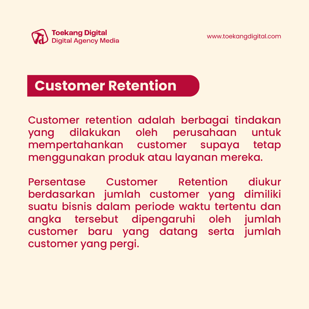 toekangdigital's tweet photo. #Customer sudah menjadi salah satu hal penting dalam #bisnis. #Pelanggan tetap tidak kalah pentingnya dibandingkan customer baru. Berikut penjelasan singkat mengenai customer #retention dan customer #loyalty. https://t.co/Db9VxiaOvd