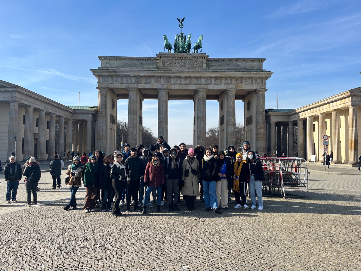 KSA_allthrough's tweet photo. Year 13 are having a great time exploring Berlin and learning about the history of this interesting city. Final day of exploration today before we fly back this evening https://t.co/UVNF6luOOE