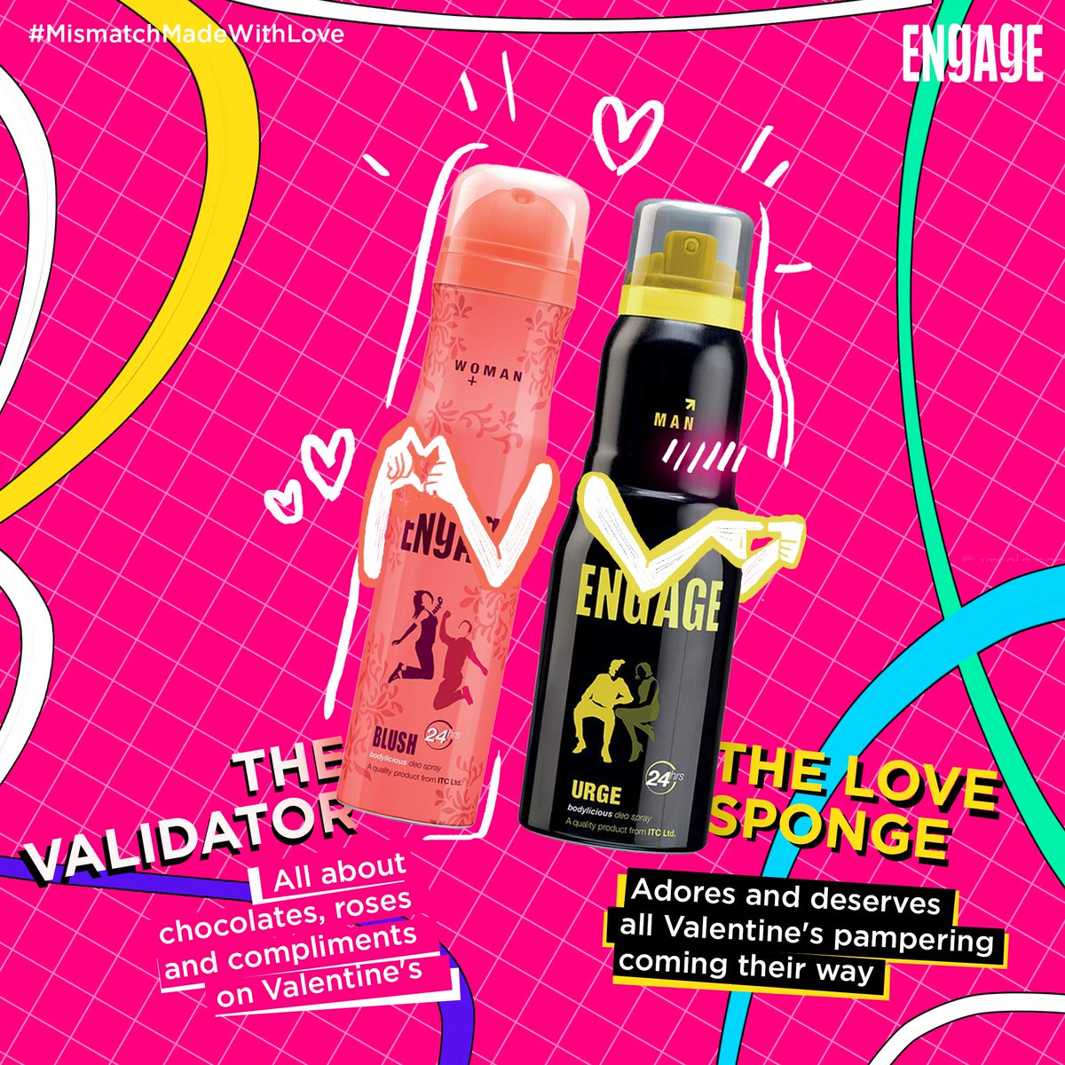 Valentine's Day is all about showering your love with sweet gestures, but what's your relationship style? Are you a Validator, loving chocolates, roses, and compliments? Or a Love Sponge, soaking in all the pampering you deserve? 

#MismatchMadeWithLove