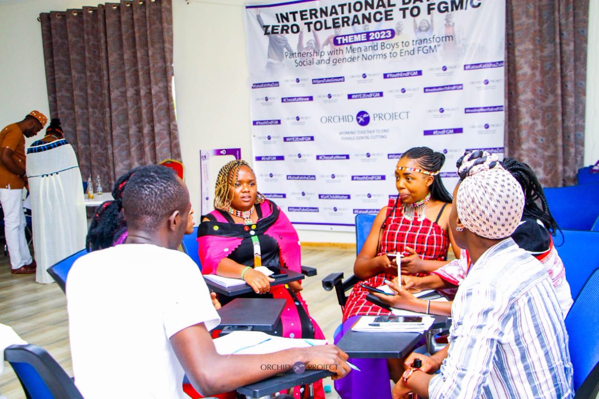 TunawezaEmpower's tweet photo. Gender Transfomative Approach,use of data for lobby &amp; advocacy &amp; the contribution of youth in #EndingFGM are some of the important skills learnt and shared during the Knowledge Sharing worshop for #YouthEndFGM champions by @OrchidProject post #ZeroTolerance2FGM 2023.
@amwithigah https://t.co/L59q68VXva