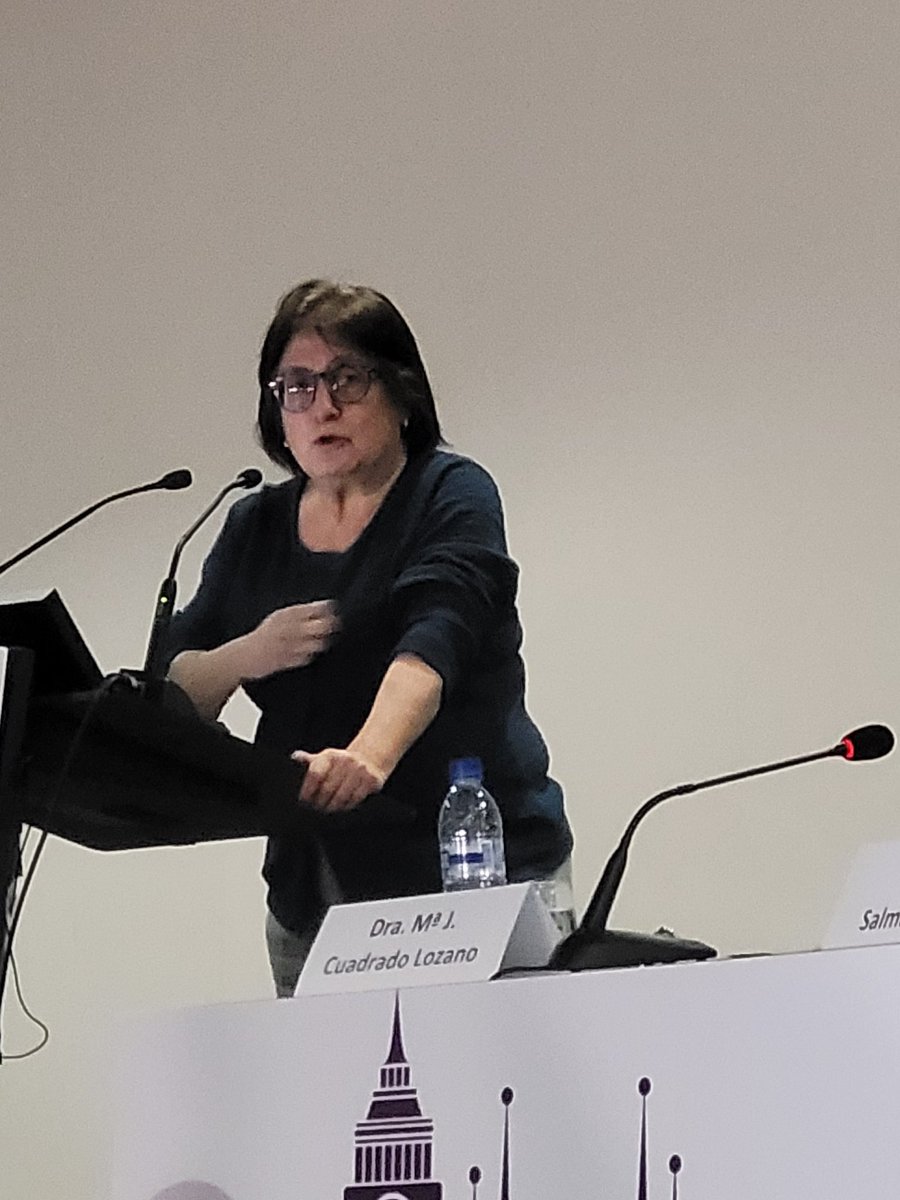 Aprendiendo de una grande <a href="/DoctoraQreuma/">Doctora Cuadrado - Reuma</a> . #25tentopicsbarcelona