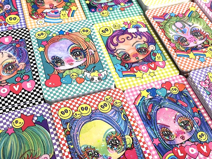 個展の準備ほぼ終わったみんな来てくれよ!!!!!毎日在廊してるよ〜  