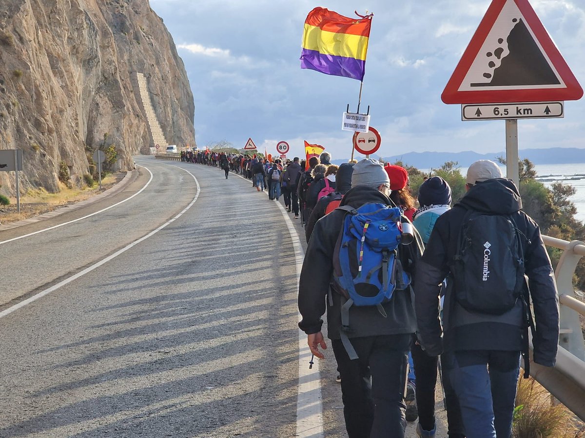 10a etapa.
Salimos de Aguadulce hacia Almería
#Desbanda2023