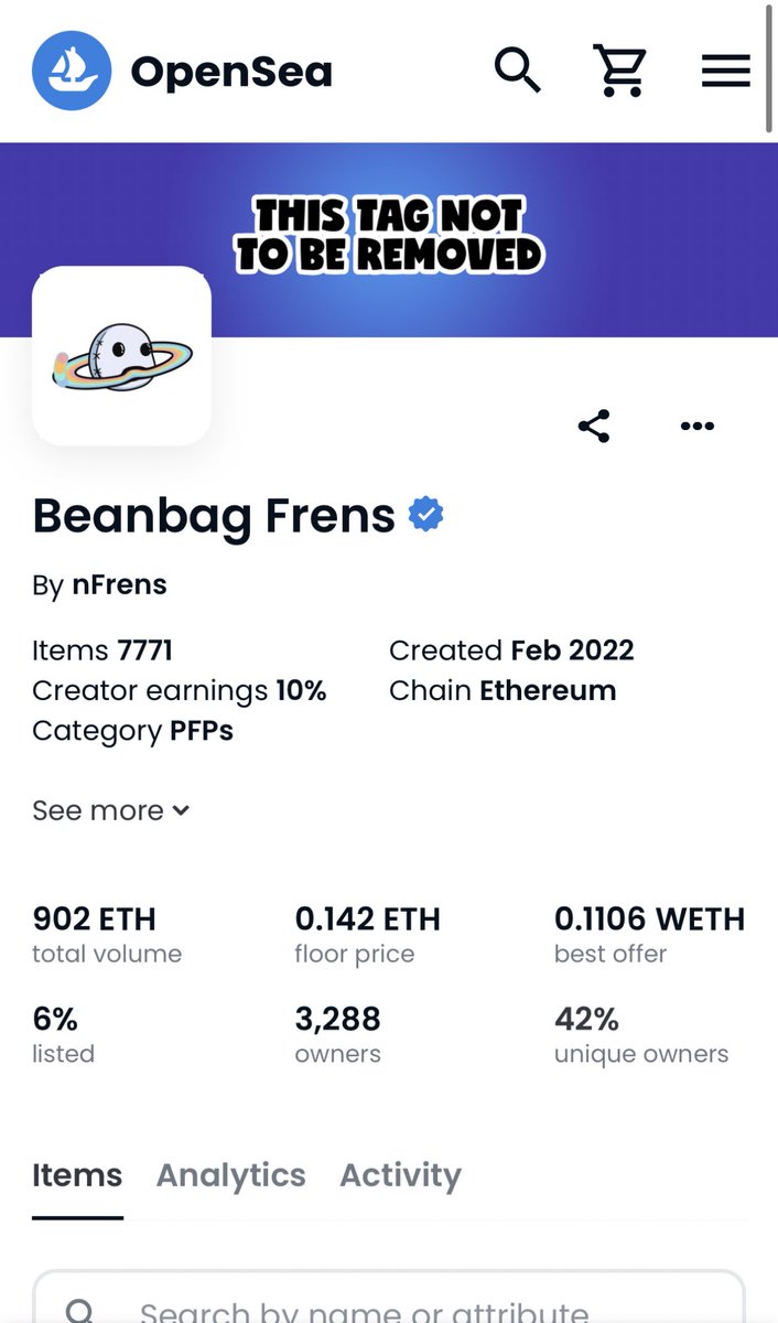 what a pleasure it has been to build with the team at Beanbag Frens. through all ups and downs we are finally getting the recognition that has been deserved from day 1. congratulations community, this one’s on you. for real