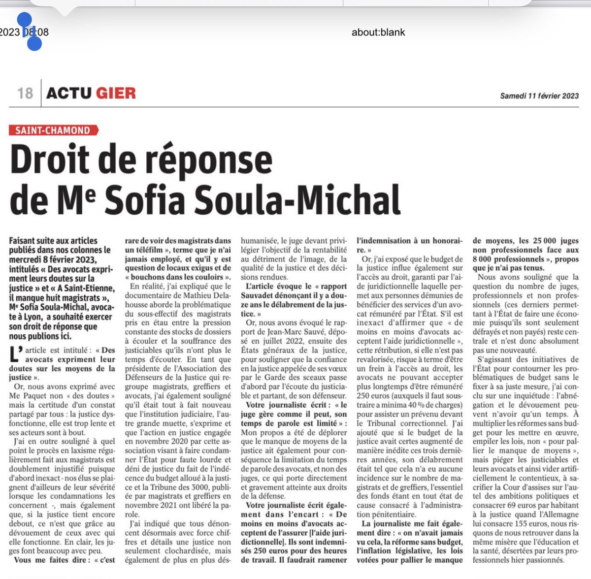 Sofia SOULA-MICHAL tweet media