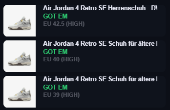 KicksLff's tweet photo. Slowly getting into it 🥳
@usnkrs_success 
@easycopeu 
@redeyeproxies https://t.co/O9O43ossMJ