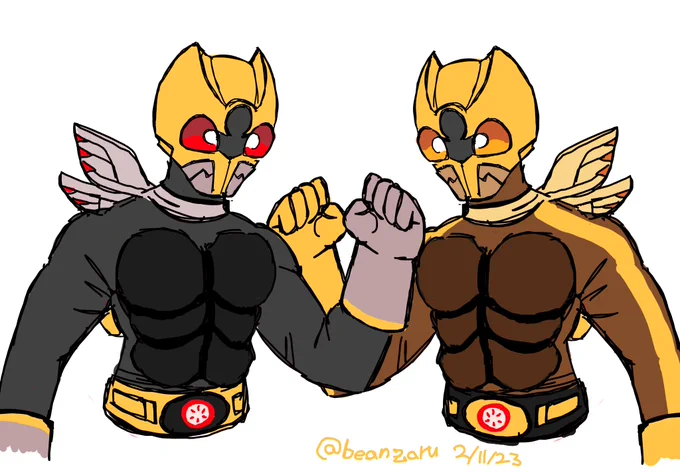 TWO KAMEN RIDERS? 