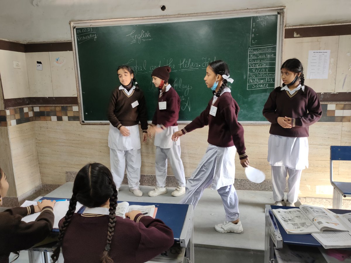 Rajendr29016752's tweet image. SKV No 1 Sagarpur presented a roleplay on 'Gopal and Hilsa fish' and also made excellent use of dice under elobrative questions.
#education
#doe
#TDCprogram
@Pbpandey