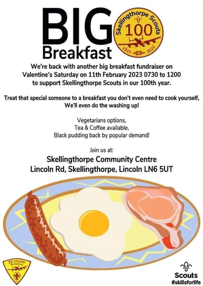 Stuck for valentines ideas? ❤️💘 

23rd Lincoln (Skellingthrope) have you covered! Treat your valentines to a heartwarming breakfast this morning.
