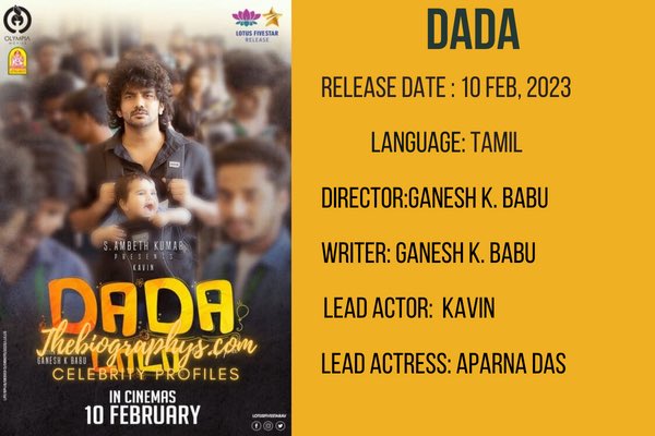 biographys_'s tweet photo. #Dada #DadaFDFS #TamilCinema #kavin https://t.co/PO3s1N93B5