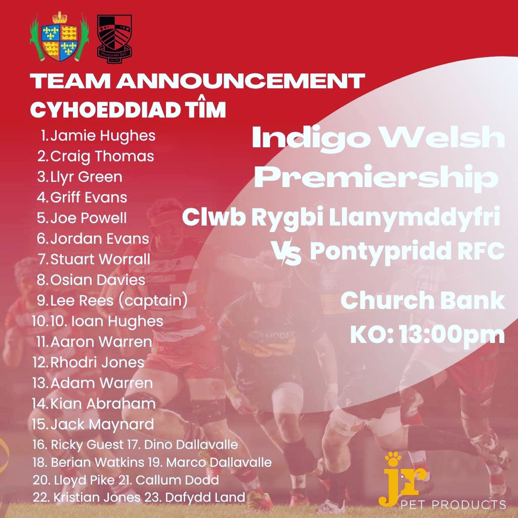 llandoveryrfc's tweet photo. 🚨GAME DAY/DIWRNOD Y GÊM🚨
@IndigoPrem
🆚@PontypriddRFC
📍Church Bank/Banc Yr Eglwys
⌚13:00ko
Cymru v Yr Alban 16.45ko Sgrin Fawr #TeamWyn
Adloniant gan Rhys Morgan ar ol 🎸
Un Clwb, Un Dre, Un Cymuned!
🔴⚪🟢
#YmlaenyPorthmyn #Thisisrugby #LoveClubRugby https://t.co/tz5yEygZmI