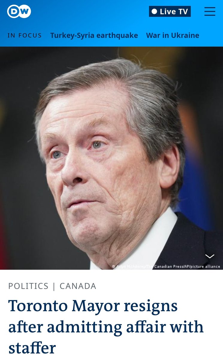 Canada The Mayor Of Toronto Has Resigned After Acknowledging That He canada-the-mayor-of-toronto-has-resigned-after-acknowledging-that-he