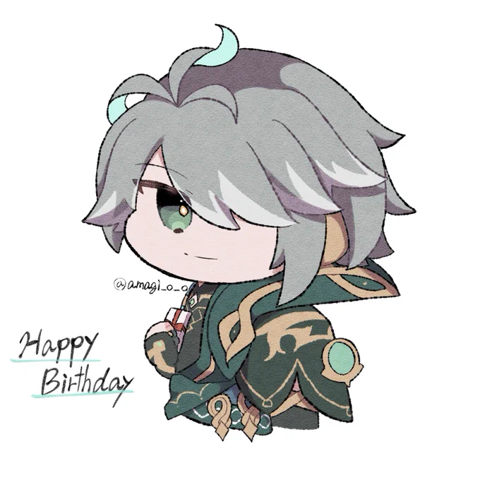 #アルハイゼン生誕祭2023 #Alhaitham 誕生日おめでとう 