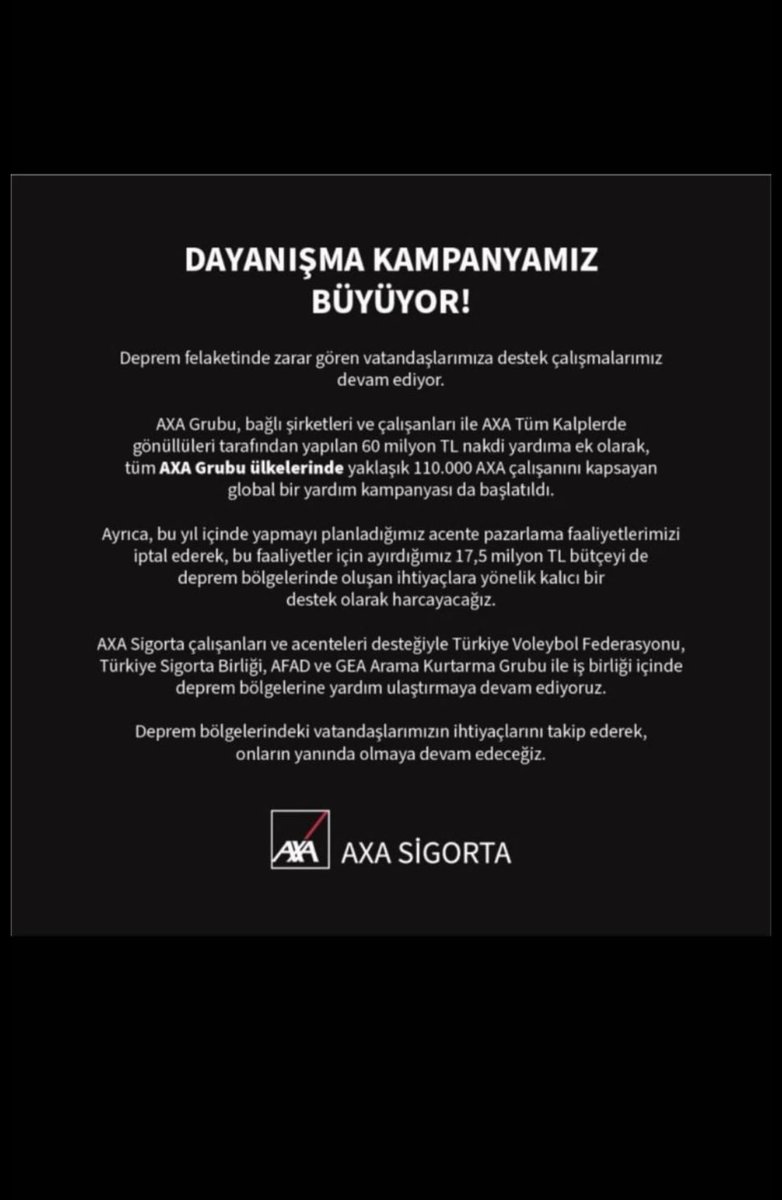 SerhatErtan6's tweet photo. @Selcoin bi teşekkür de buraya bırakalım @AXA_Turkiye https://t.co/Z1stxAw5xz