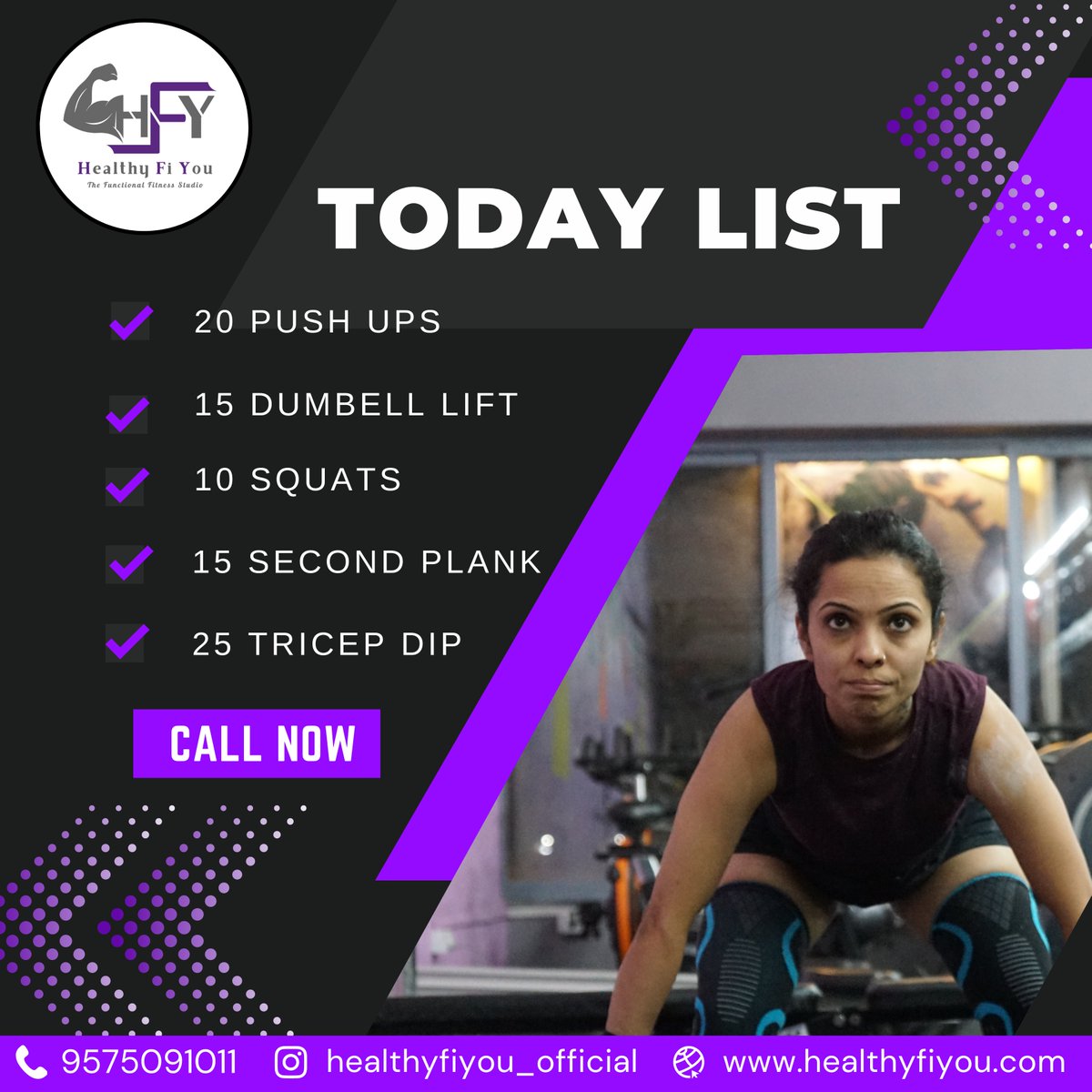 HealthyfiYou's tweet photo. workout for today .......
#healthyfiu #healthyfiyou #healthyfi #healthy #healthyyou #poojatotala #pooja #aurangabad #aurangabadkar #fitness #studio #fitnessstudio #yoga #cardio #workout #crossfit #cross #crossfits #maharashtra https://t.co/dXJ7ebubPp