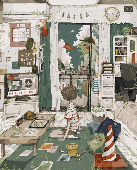 ぼくのせい#illustration 