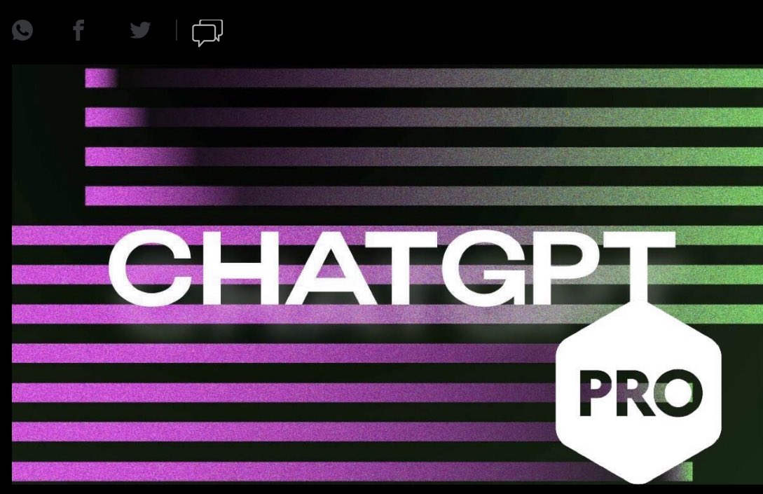 bellorio's tweet photo. Attivo oggi in Italia ChatGPT PRO  #chatgptPro - Già fatto abbonamento - Migliore velocità e performance https://t.co/sni6HKTXJ8