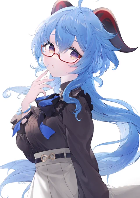 眼鏡甘雨さん #原神 